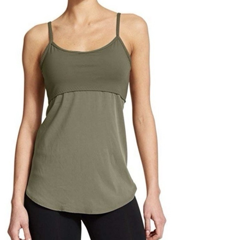 Under Armour Women's Green UA Street Sleek Tank Lightweight